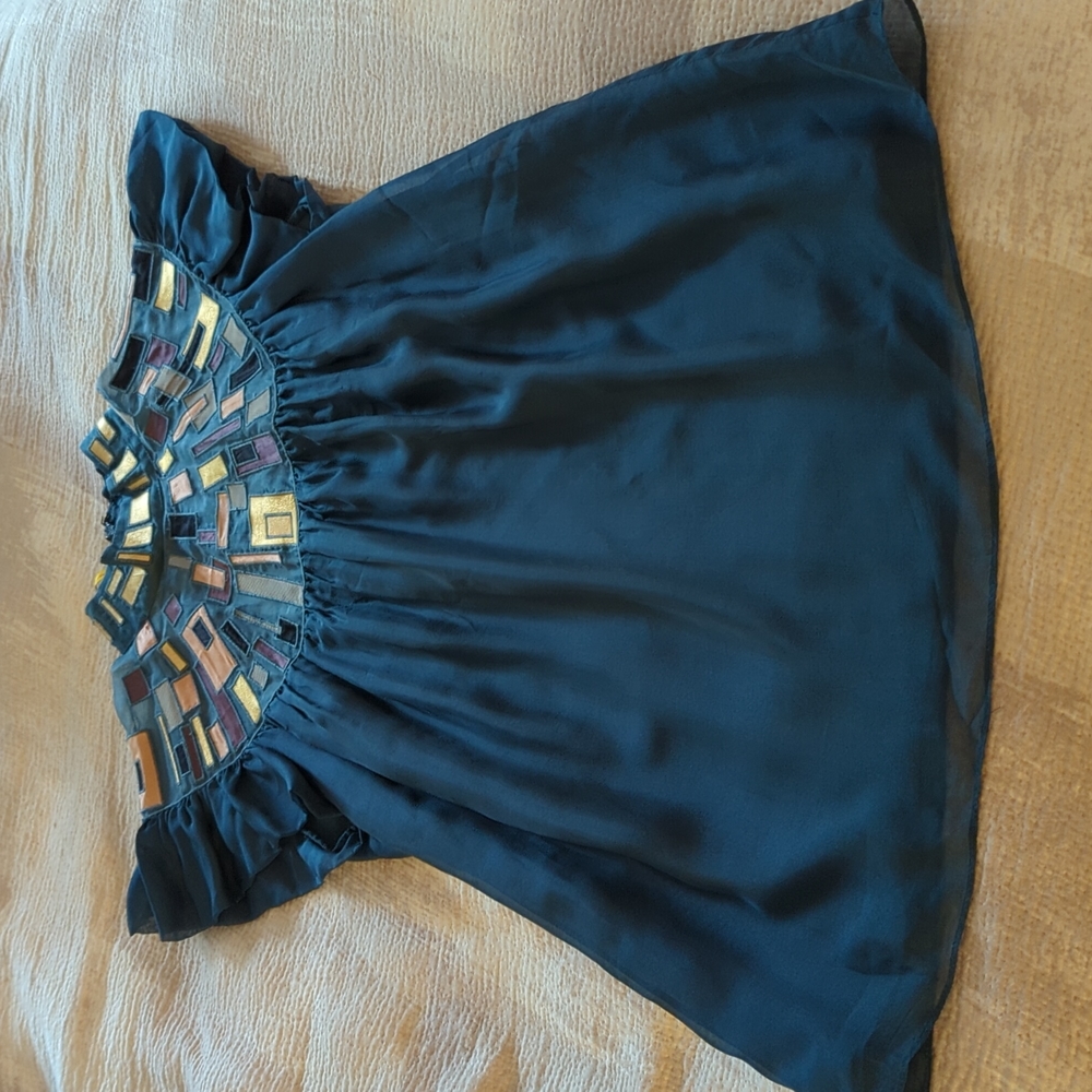 Catherine Malandrino silk Designer Women's blouse